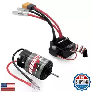 GLOBACT 550 Brushed Motor 12T and 80A ESC Brushed Motor ESC Combo ESC Dual Mo - Picture 1 of 5