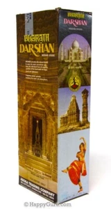 "Bharath Darshan" (1 Box) 120 Incense Sticks 6 Hex Packets Asoka Brand ॐ - Picture 1 of 3