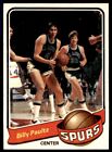 1979-80 Topps Billy Paultz San Antonio Spurs #22 (T101)