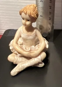 Sitting Ballerina Figurine - Picture 1 of 6