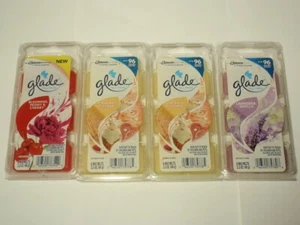 Set 4 Glade Wax Melts: Blühende Pfingstrose Kirsche, Cremiger Pudding, Lavendel Vanille - Bild 1 von 9