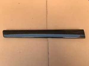 Audi S6 4B C5 Dekor Türleisten 4B0867409F Carbon Trim Vorne Links - Bild 1 von 9