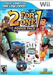2 for 1 Power Pack: Kawasaki Jet Ski/Summer Sports - Nintendo Wii - Picture 1 of 1