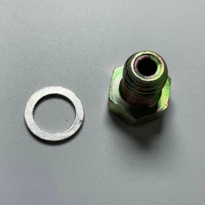 Kraftstofffilter Entlüftungsschraube & Scheibe passt für Ford-New Holland Traktoren D1NN9N026A - Bild 1 von 2