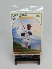 2023 TOPPS X BOB ROSS JOY OF BASEBALL EASEL CANVAS CARD OSCAR COLAS RC