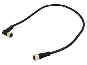 M12A08FL-12AFR-SDA05 Kabel: für Sensoren/Automaten PIN: 8 M12-M12 0,5m Stecker 3 - Picture 1 of 1