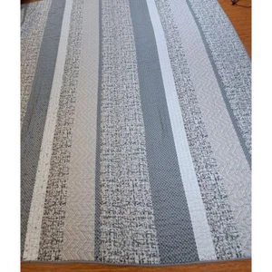 QUILT MADISON PARK POLYESTER SILVER METALLIC #167 - Picture 1 of 12