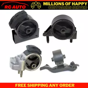 Fits 1990-1992 Toyota Corolla 1.6L 2WD AUTO 4Spd SOHC Motor & Trans Mount 4PCS : - Picture 1 of 1