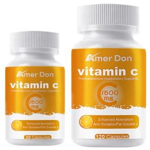 Vitamina C 1500mg Tableta Salud General Apoyo Inmunológico Suplemento Alimenticio Natural - Imagen 1 de 19