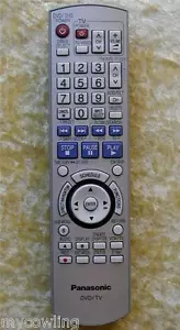Control remoto Panasonic EUR7659Y70 - DMR-ES35V DMR-ES45V DMR-ES46V DVD GRABADO - Imagen 1 de 1