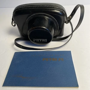 Petri 7 S Circle Eye System 35mm Film Camera Rangefinder With Case And Manual - Picture 1 of 14
