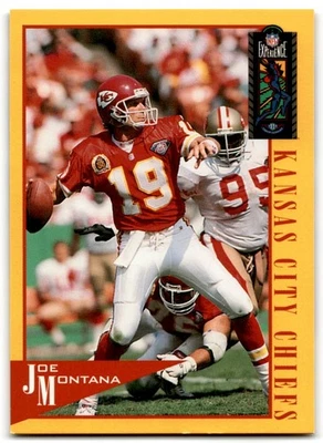 1995 Classic NFL Experience Gold Joe Montana Kansas City Chiefs #43 - Image 1 of 2