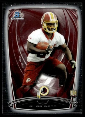 2014 Bowman Chrome Silas Redd Rookie Washington Redskins #144 - Image 1 of 2