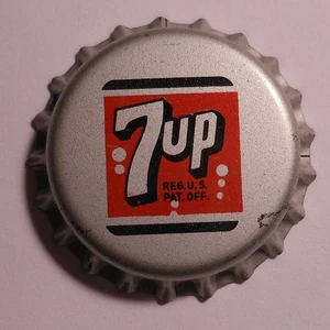 Vintage 7up...corcho...sin usar...tapa de botella de refresco #1 - Imagen 1 de 1