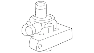 Genuine GM Heater Coolant Pump 13592753 - Picture 1 of 4