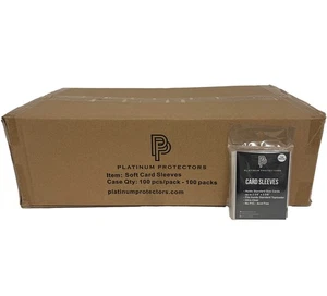 Custodia da 10000 Penny Sleeves Protezioni Platino per Carte Standard Ultra Trasparente - Foto 1 di 3