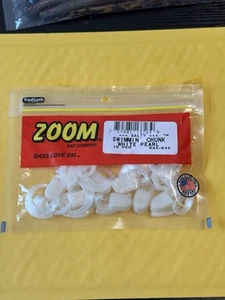 Zoom Swimmin’ Chunk 3” Super Salt Plus White Pearl - Picture 1 of 3