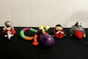 Lotto 4 giocattoli nostalgici anni '90 BABAR, Twist-a-zoid, Bobby’s World e Wishbone Dog - Foto 1 di 2
