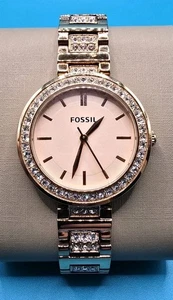 Reloj FOSSIL ORO ROSA RARO SBT-1491 para mujer - Imagen 1 de 7