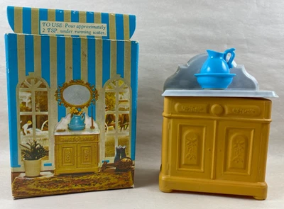 2 Avon Bottles-Victorian Wash Stand (in original box) and Little Dream Girl - Image 1 of 4