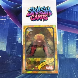 Topps Marvel Chrome 2025 Card No. 75 Arishem  Gold Wave Refractor 25/50 - Bild 1 von 3