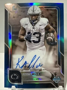 2025 Bowman Chrome U - BLUE AUTO #BCA-KA Kaytron Allen 1st 23/150 - Picture 1 of 2