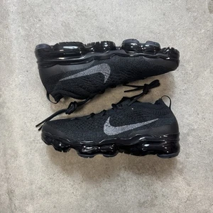 Nike Vapormax 2023 Flyknit 'Nero/Antracite' UK6/US7/EU40 - DV1678 003 Nuove - Foto 1 di 10