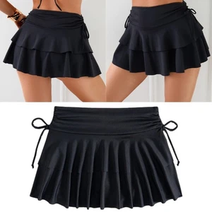 Tennis Skirt with Inner Shorts High Waist Athletic Golf Skorts Skirts for Women - Picture 1 of 12