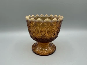 Fenton Olde Virginia Glass Opalescent Pedestal Compote Candy Dish Base - Picture 1 of 6