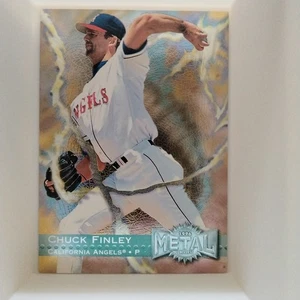 1996 Fleer Metal Universe Chuck Finley California Angels #27 - Bild 1 von 2