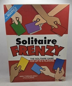 Solitaire Frenzy Card Game COMPLETE Jax 2002 Family Fast Sequence - Complete - Picture 1 of 5
