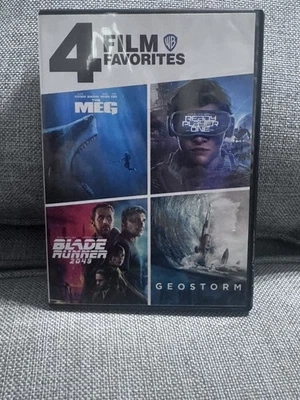 The Meg / Ready Player One / Blade Runner 2049 / Geostorm DVD - Image 1 of 2