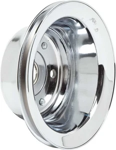 1969-85 Chevrolet; Small Block; Chrome Crankshaft Pulley; Long Water Pump; - Picture 1 of 1
