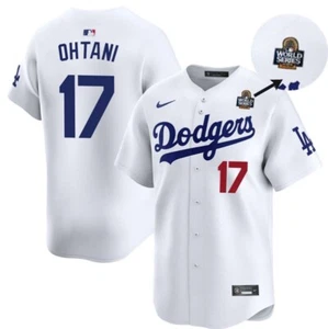 Shohei Ohtani #17 2024 World Series Dodgers Men's Home Replica Jersey - Picture 1 of 1