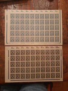 Baviera 2 fogli completi, 189 e 192 nuovi di zecca - Foto 1 di 15