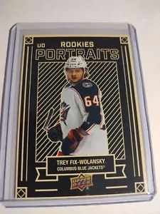 2022-23 Upper Deck Series 2 - UD Portraits Rookies #P-68 Trey Fix-Wolansky (RC) - Picture 1 of 2