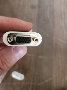 NEW Apple Mini 603-0607 VGA To VGA Adapter Cable  - Bild 1 von 3