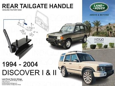 ОРИГИНАЛЬНАЯ РУЧКА ЗАДНЕЙ ДВЕРИ LAND ROVER DISCOVERY 1 И 2 CXB102190 - Изображение 1 из 4