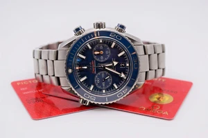 Omega Seamaster Planet Ocean 600M Titanium Men's Watch 232.90.46.51.03.001 - Picture 1 of 17