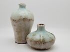 Set Of 2 Distressed Terracotta Vases