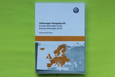 32 GB SD KARTE NAVIGATION AS EUROPA 2023 V15 VW DISCOVER MEDIA 2 PASSAT T6 CADDY - Bild 1 von 4