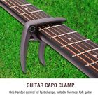 Single Handed Quick Change Metal Guitar Capo Clamp For Folk Acoustic Guitars FD5