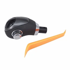 Perilla de cambio de palanca de cambios automática de cuero apta para Kia Forte Koup 2012-2014 - Imagen 1 de 5