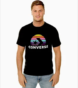 Converse T-Shirt Planet Set Graphic/10017916 - A01/Converse Black - men´s - Picture 1 of 3