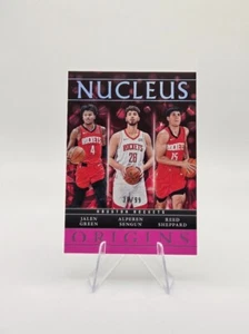 Sengun Green Sheppard 2024-25 Panini Origins Nucleus Pink SP /60 #16 Rockets - Picture 1 of 2