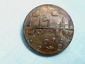alter Anstecker / Pin - Bruggefescht Johanniterbrugg 1967, Basel, Schweiz - Bild 1 von 2