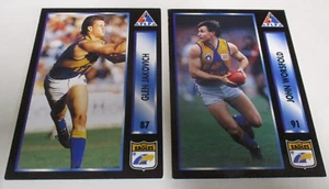 West Coast Eagles AFLPA Cards - Jakovich & Worsfold - Australian Football - 1994 - Picture 1 of 5