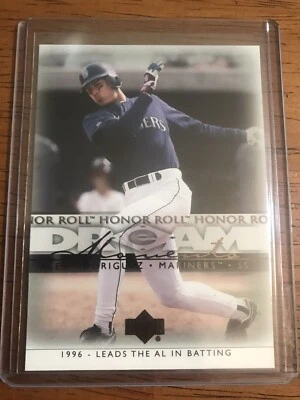 Alex Rodriguez #84 Dream Moments Upper Deck 2002 Mariners Baseball  - Image 1 of 2