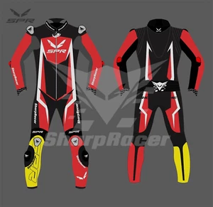 Traje de moto de cuero Sharp Racer SPR - Imagen 1 de 2