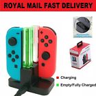4in1 LED Charging Dock USB Controller Charger for Station Nintendo Switch UK